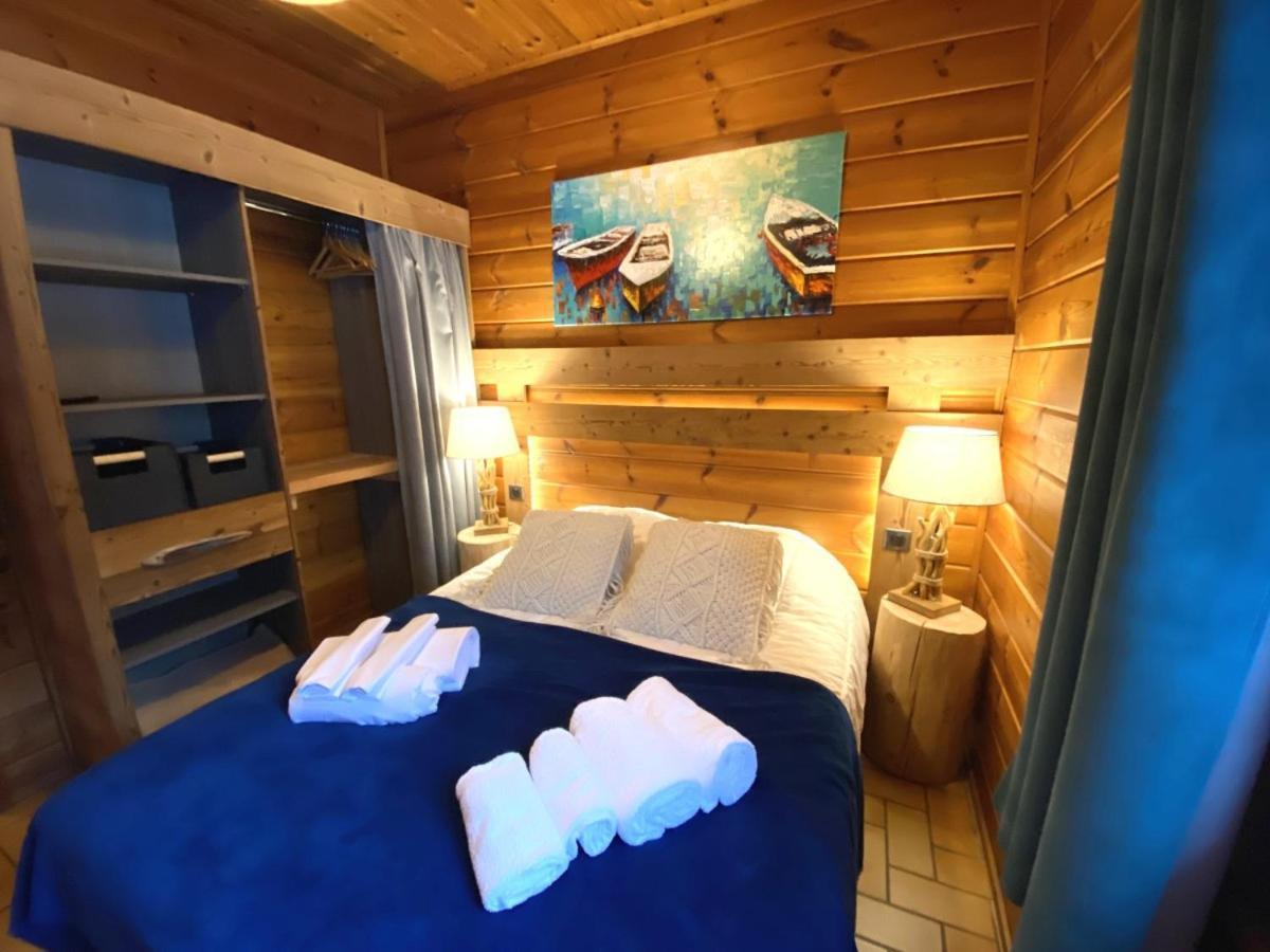 Le Fishing Lodge Chalet En Bois Avec Bain Nordique La Bresse Exterior foto